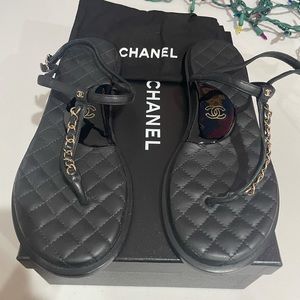 CHANEL Tong Sandals